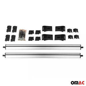 Subaru XV Crosstrek Roof Rack Cross Bars - Omac - Wing - Gray - '13-'23